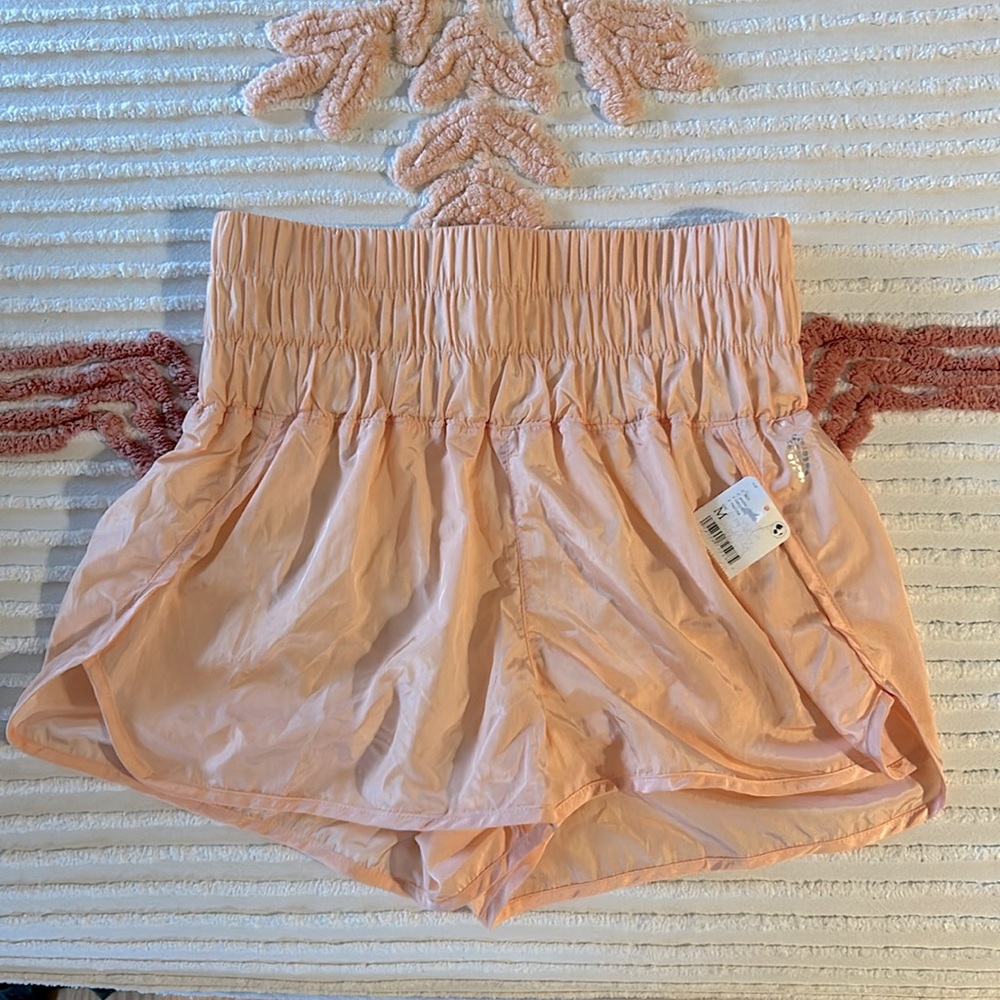Free People Movement: The Way Home shorts in Peaches